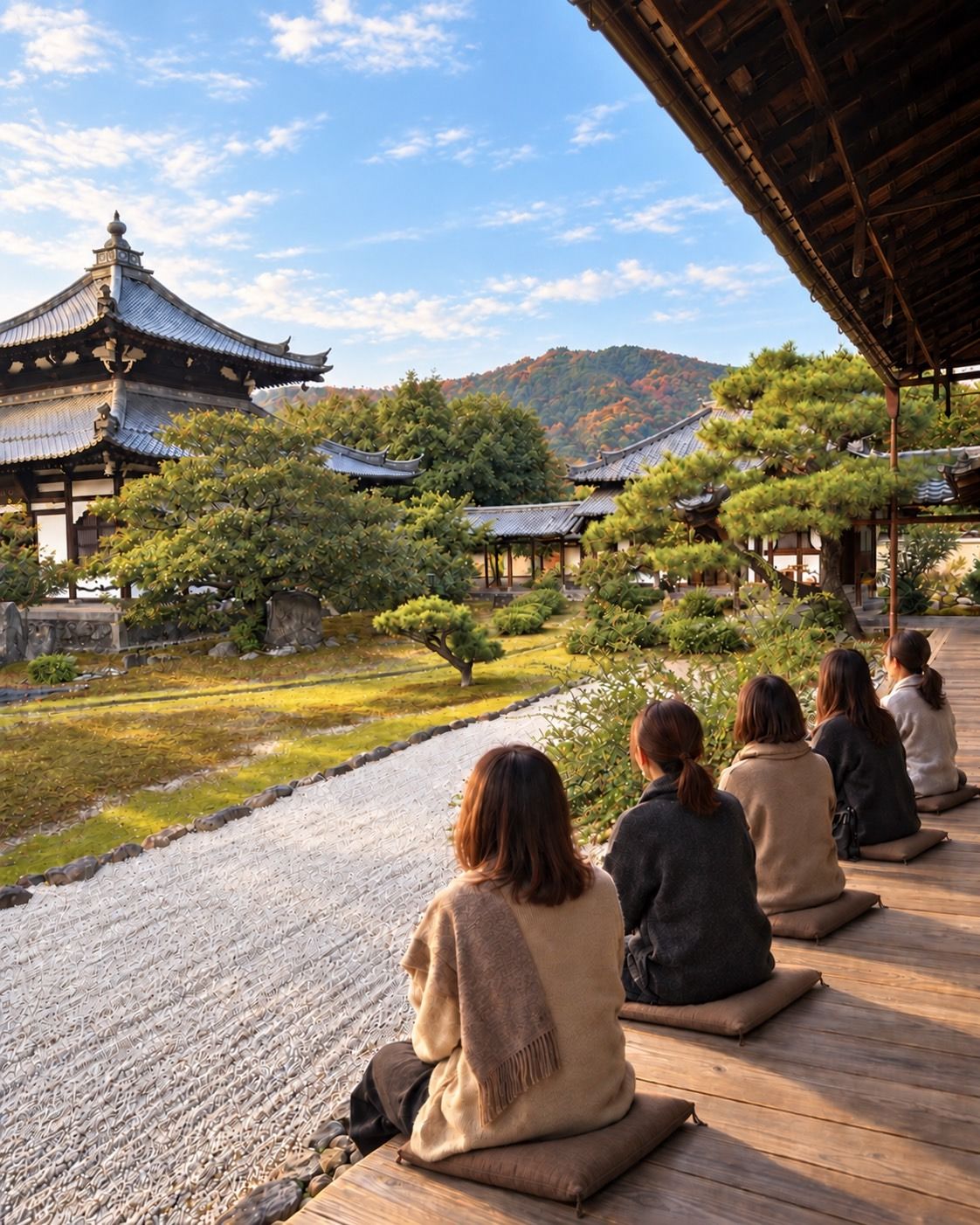 朝の祈りと静坐の時間